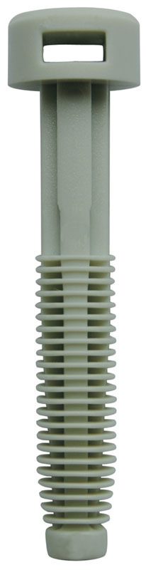 6 x 40 Lamellendübel | mit Kopf für Kabelbinder | VPE 100 Stück