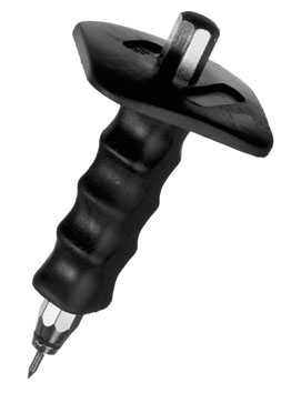 Setzeisen mit Schlagschutz | VPE 1 Stück